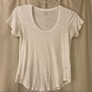 J. Crew Linen Tshirt